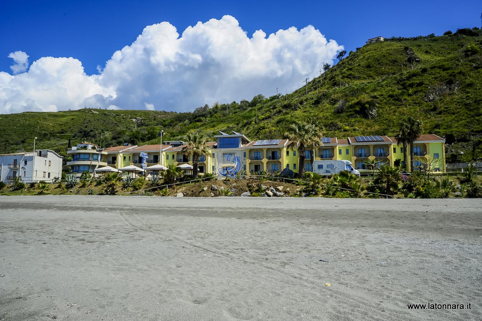 Hotel La Tonnara Amantea Bagian luar foto